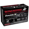 Winchester Double X 12 Ga 3″ #5 Plated 1.75oz 10 Rounds