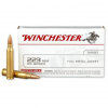 Winchester Ammunition .223 Rem 55 Grain Full Metal Jacket – 20 Rounds