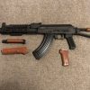 Romanian Draco With Franklin Armory C1 Binary Manticore side folder AK